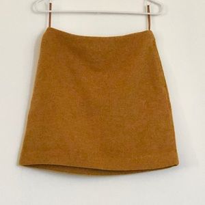 Uniqlo Women Wool Blend Mini Skirt